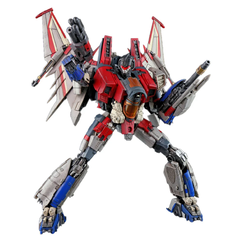 [NEW] Transformation Cyberfactory CF01 STAR STORM Blitzwing Starscream CF-01 Red Spider Action Figure Robot