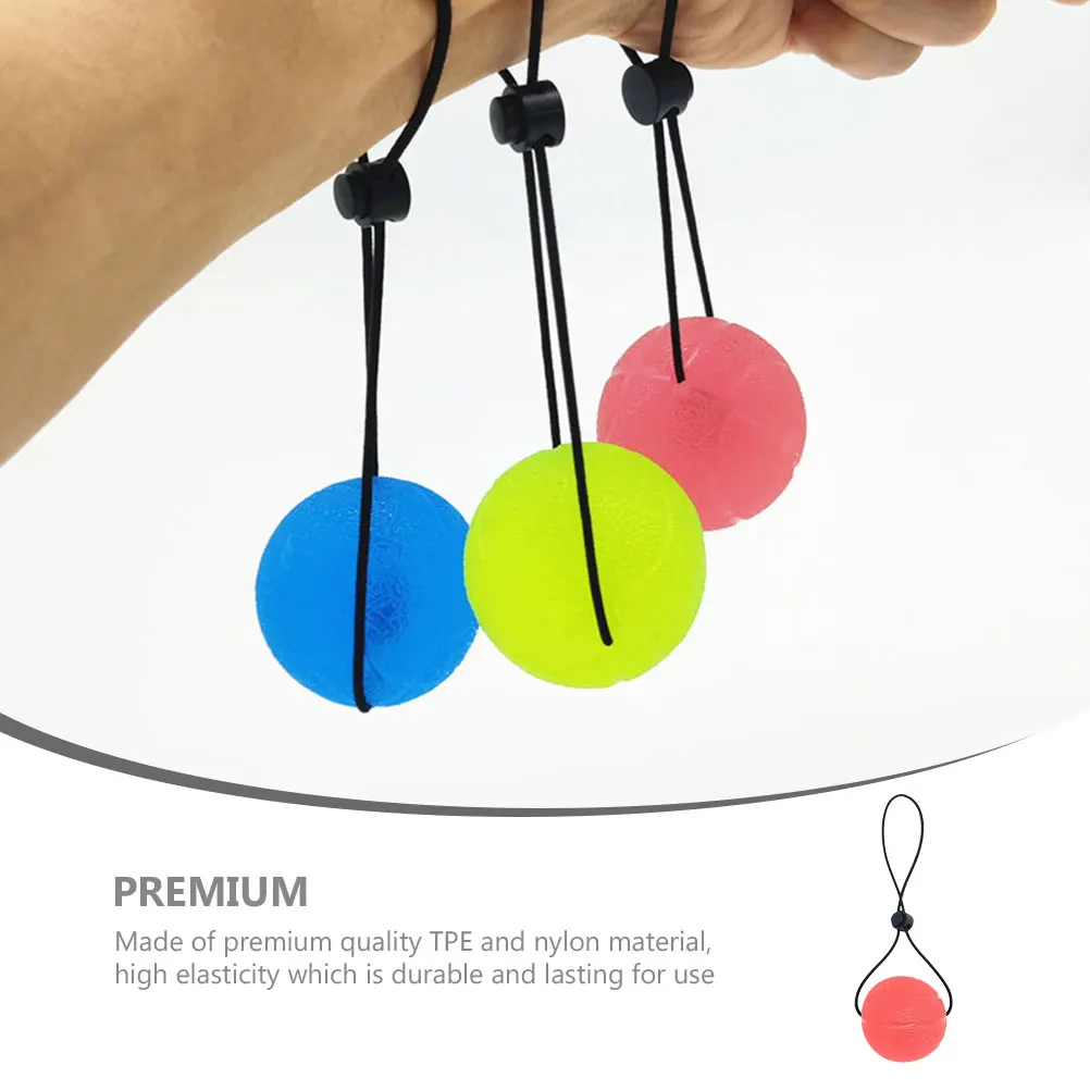 

TPE Balls Stress Relief Finger Exercise Wrist Developer Forearm Strengthener Decompress Massage Training Rehab Fitness