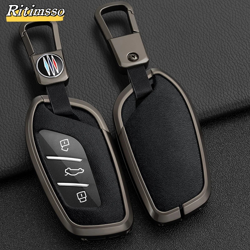 Zinc Alloy+ Tpu Key Case Cover For MG4 MG5 MG6 Mg3 Mg7 MG ZS EV HS EHS ZX GT Roewe RX3 RX8 ERX5 RX5 I6 I5 Car Accessories