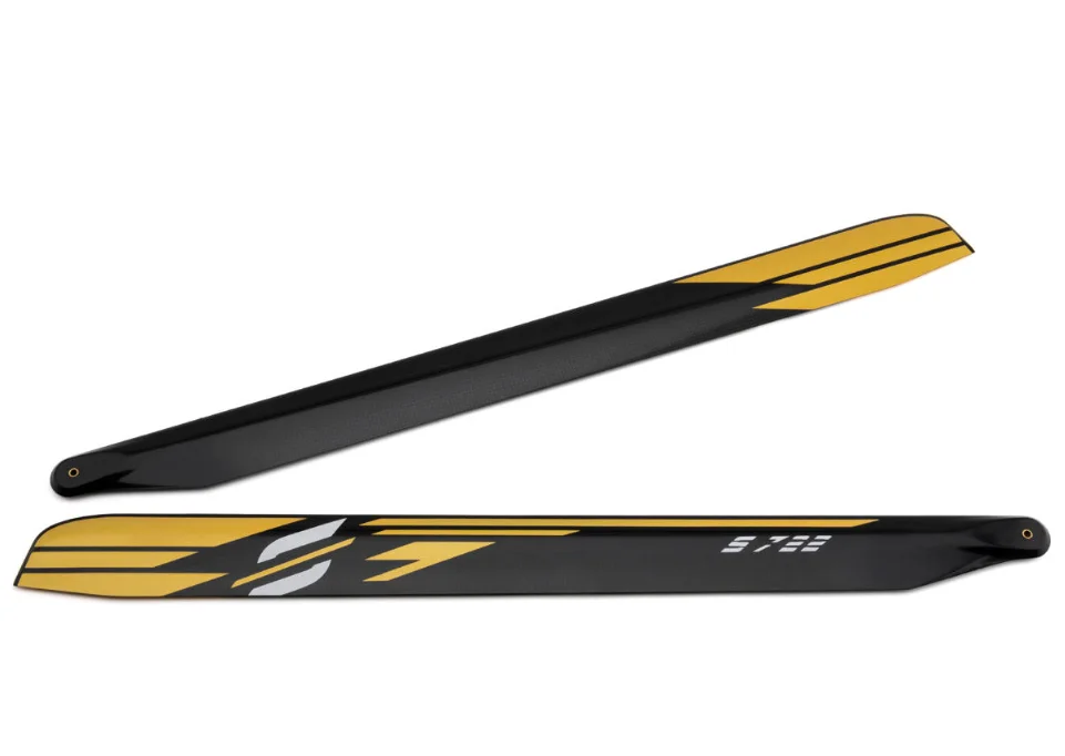 SAB Goblin 722mm S Line Carbon Fiber Main Blades (Gold)