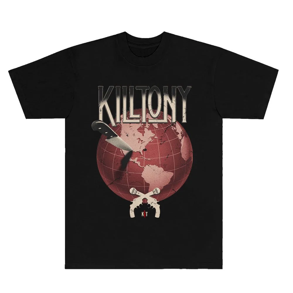 

Футболки с логотипом Kill Tony World Merch, футболка с короткими рукавами для косплея, модная повседневная одежда унисекс