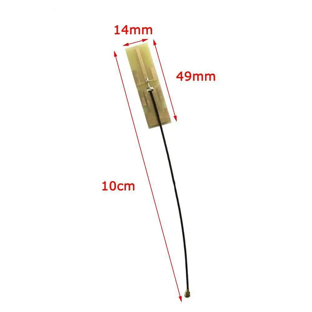 Antena FPV de doble frecuencia PCB integrada, 2,4G, 5G, 5,8G, IPEX U.FL, para sistema WiFi FPV, 4DBI