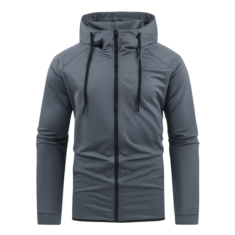 

Men Casual Loose Fit Sporty Cardigan Jacket