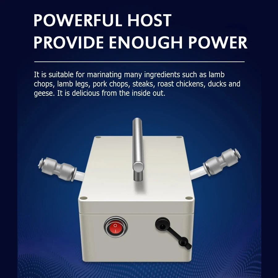 電気射出成形機 バーベキュー ラムレッグ ニードルマリネ ホールラムチョップ ビーフブライン 調味料マリネ ミートガン ポンプ