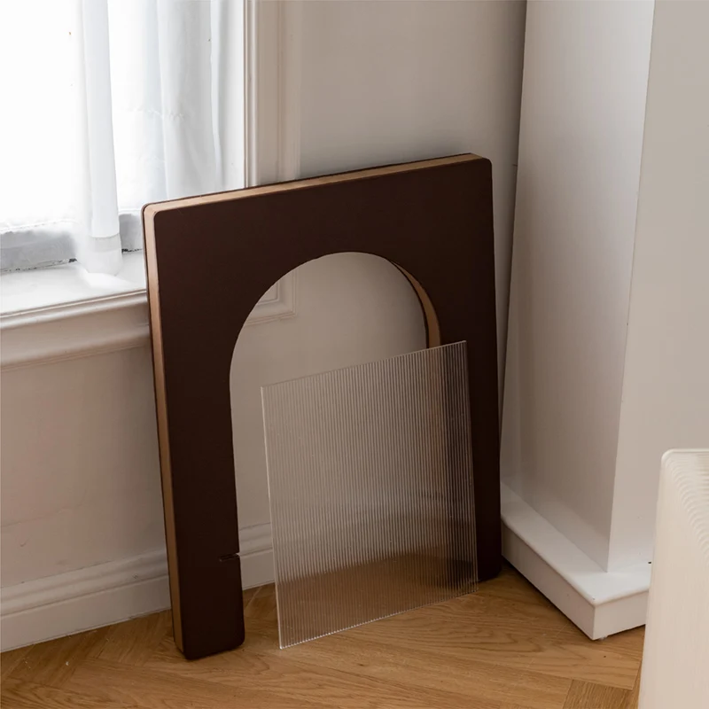 Living Room ECO Accordion Kraft Paper Table Folding Honeycomb Cardboard Flexible Storage Side Table