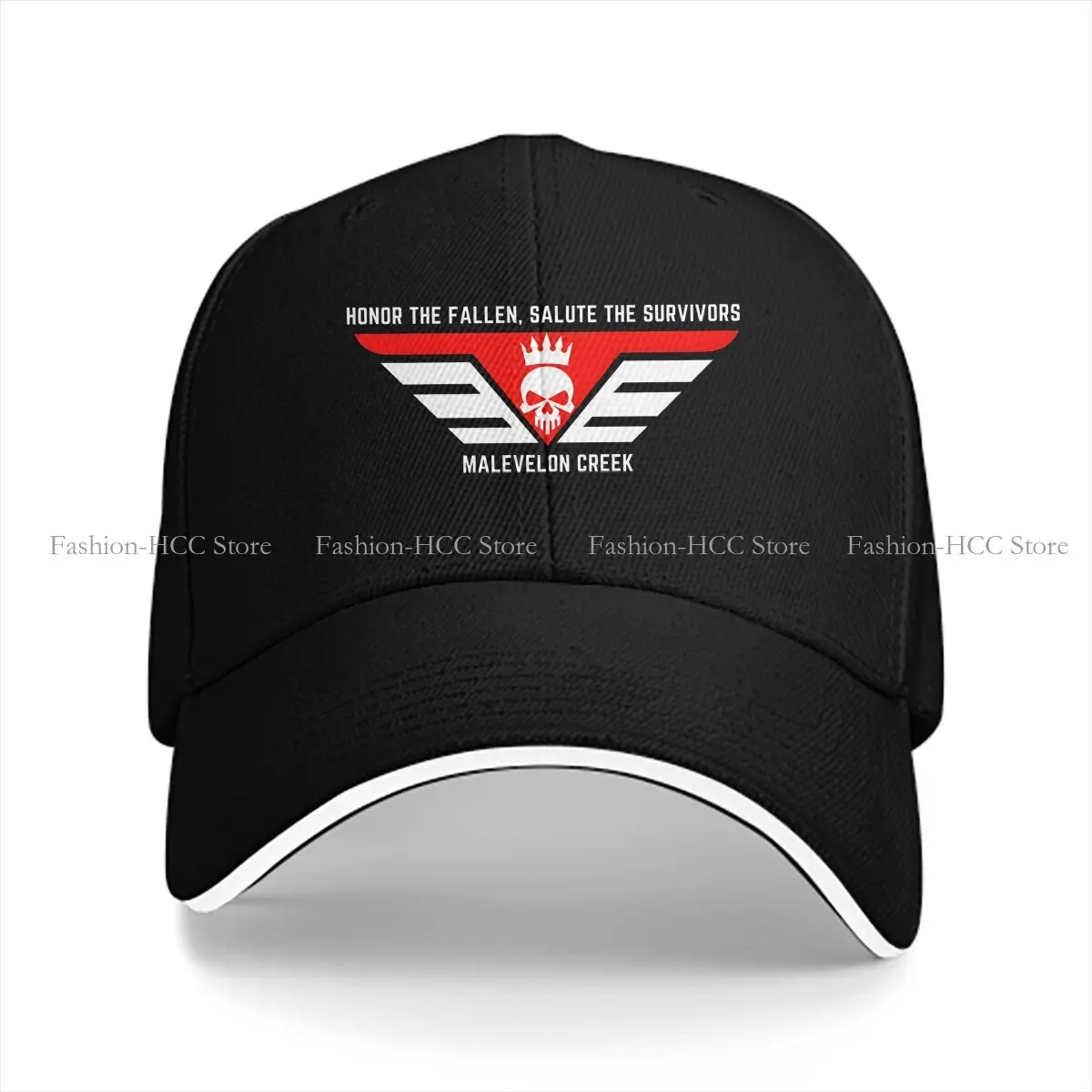 Pure Color Dad Hats Malevelon Creek Veteran Hat Sun Visor Baseball Caps Starship Troopers Peaked Cap