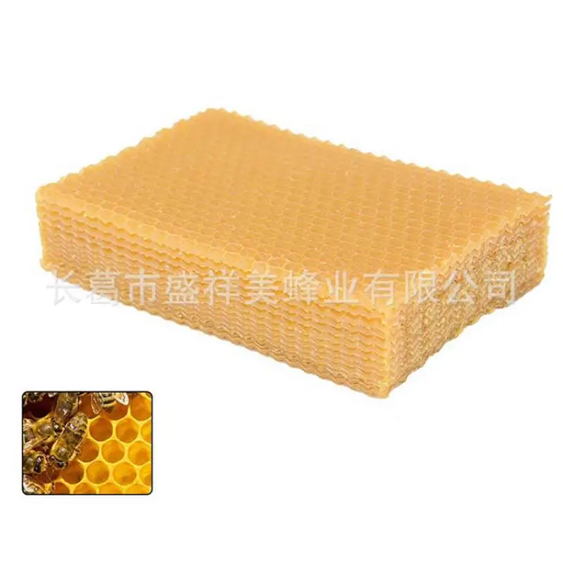 10Pcs Beekeeping Bee Nest Foundation Beekeeping Equipment 90*133Mm Man-Made Honeycomb Foundation for Bees Making Beehives