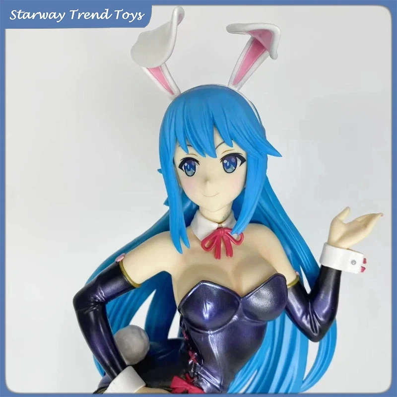 

Коллекционная аниме-фигурка девушки-кролика в масштабе 1/4, стоящая поза, статуэтка для декора рабочего стола, оптовый подарок для фанатов отаку