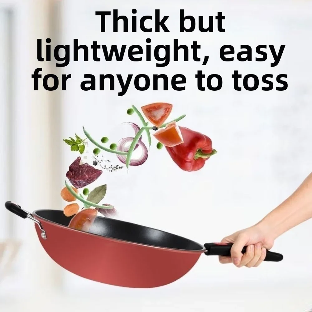 Lightweight Diamond Frying Pan Diamond Cookware 30*30cm Non Frying Pan Comfortable Handling Effortless Cleanup Everyday Cooking