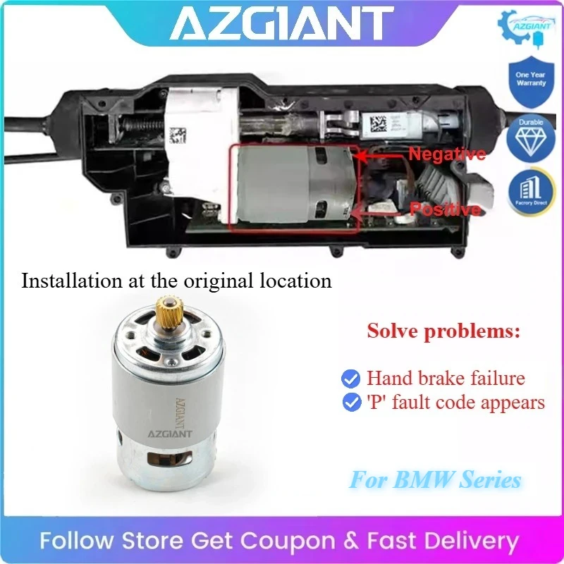 

Electronic Parking Brake Actuator Handbrake Module Servo Motor 17 Teeth for BMW Direct Replace without Programing Special Offer