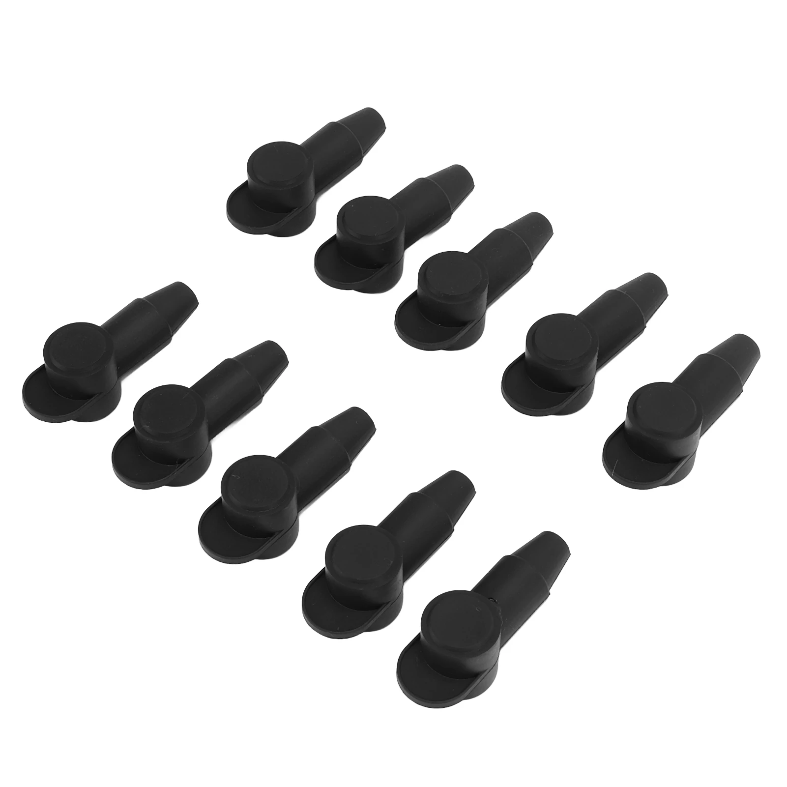 10Pcs Silicone Terminal Covers Protect Battery Multi Purpose Easily Use Safer R End Cover for Alternators Starters