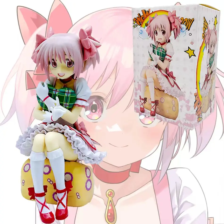 Puella Magi Madoka Magica Kaname Madoka Anime Character Models Figurines Desktop Ornaments Exquisite Toy Collection Otaku Gifts