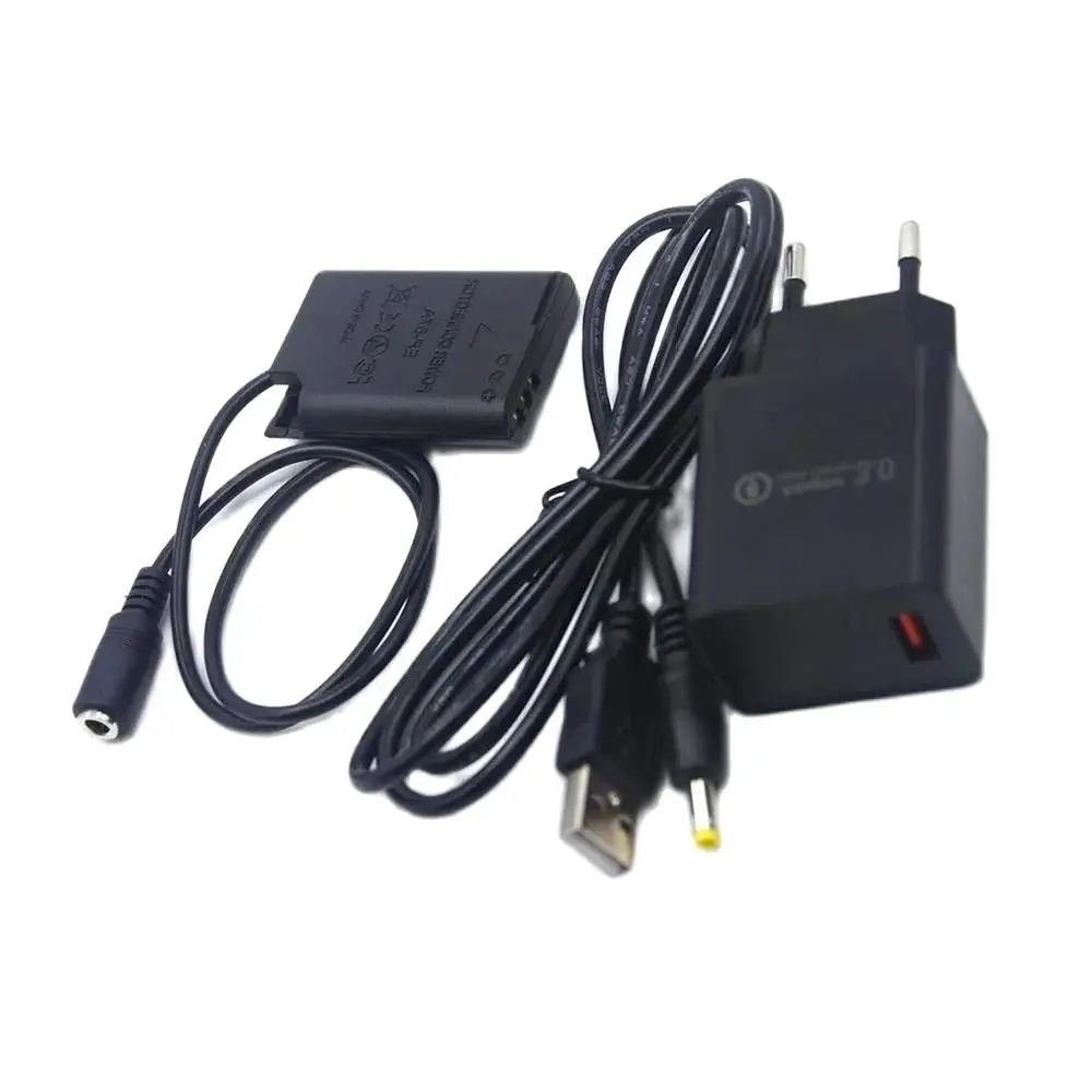 EN EL23 Dummy Battery EP-67A DC Coupler+USB DC Cable+Fast Charger for Nikon Coolpix P600 P610 P900s E700 S810C Camera