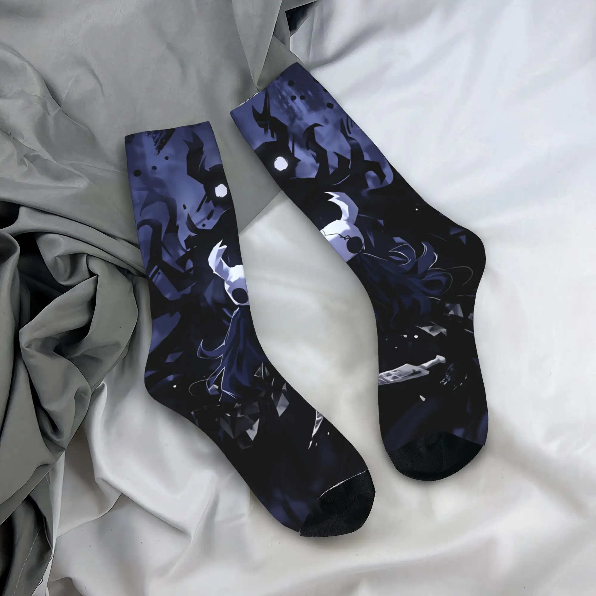 

Men's Socks Hollow knigth Stockings Anti Skid Soft Socks Winter Elegant Printed Outdoor Sports Socks