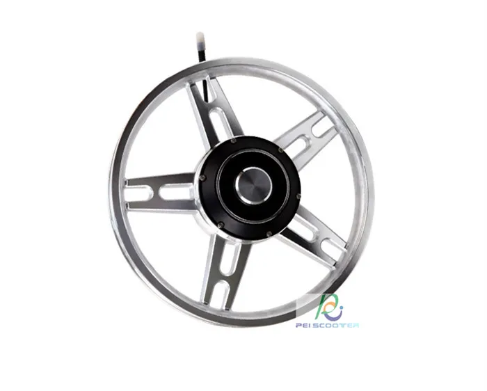 16 inch tyre single axle brushless and toothless integrated scooter hub motor wheel phub-16tc