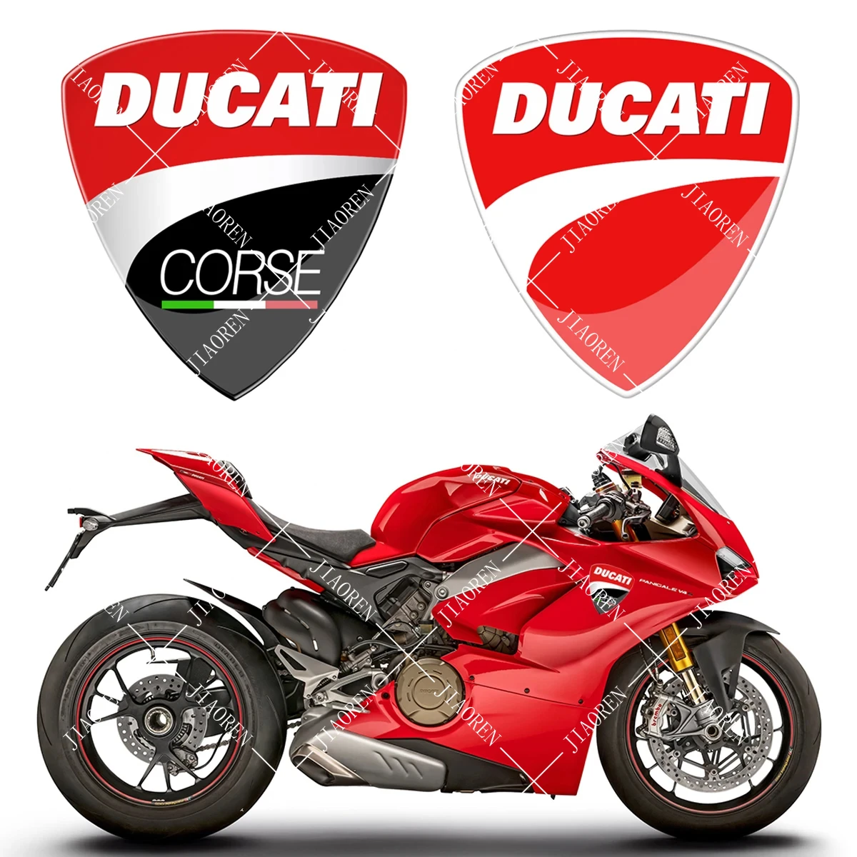 

Смола Jante Ducati v4s 3d наклейки Corse Logo мотоциклетная накладка на бак для Ducati v4 Xdiavel 1260 Hypermotard 950 797