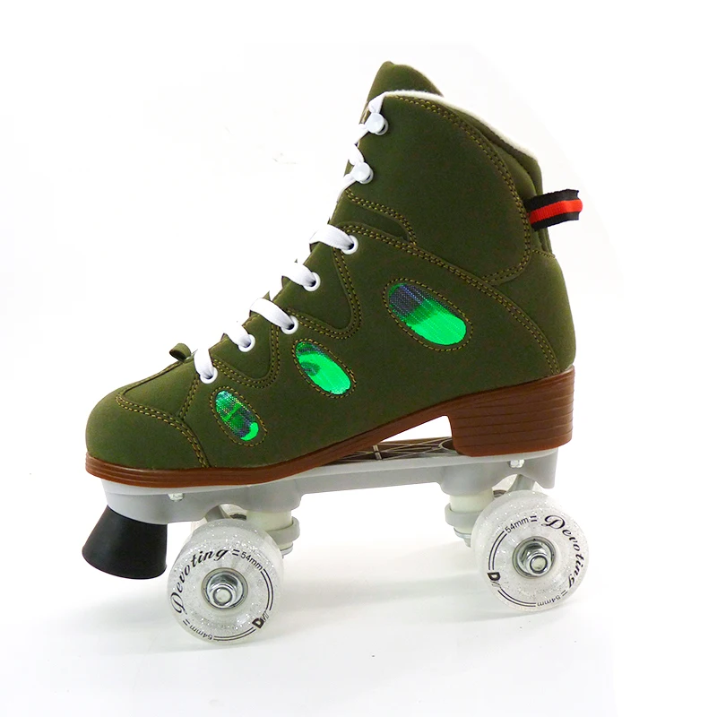 Rollerskates Quad Roller Skate Hot Selling Four Wheel Double Row Skates Roller Skate Shoes