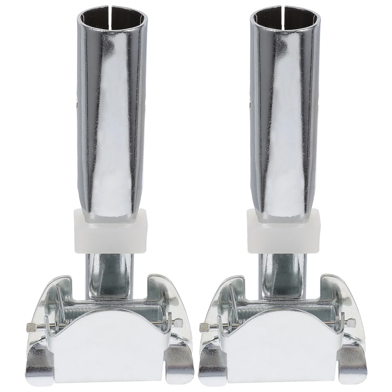 

2Pcs Mop Bar Clamp Replacement Metal Mop Pole Head Clip Ergonomic Handle Lock for Floor Cleaning Home Use Broom Pole Clamp