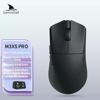 Darmoshark M3 Xs Pro Three-Mode Esports Game Mouse  Lightweight Bluetooth 2.4g Wireless Low Delay Mouse Surprise Gift
