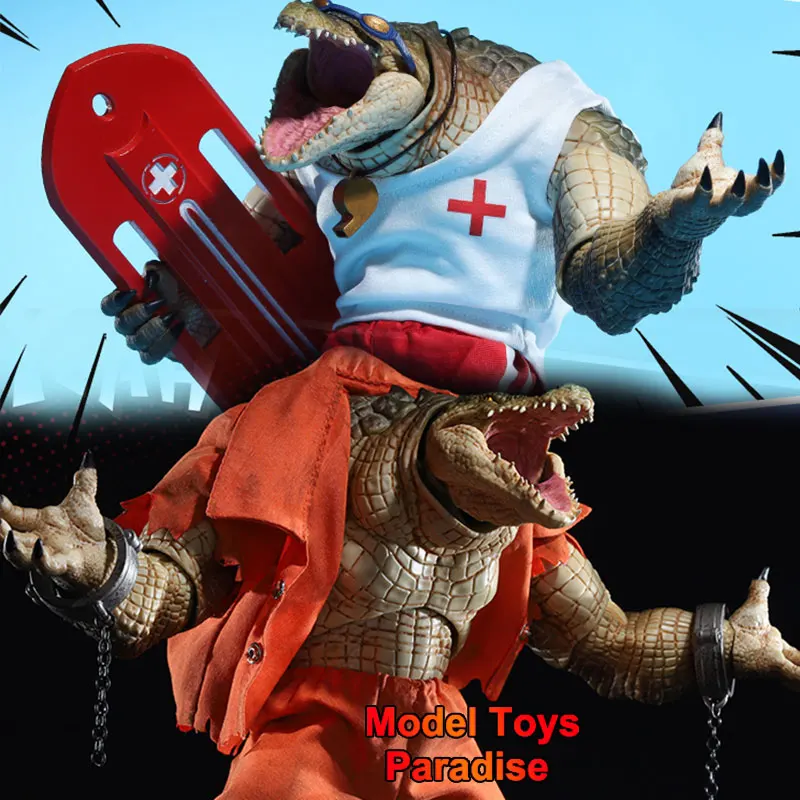 

1/12 Men Soldier Crocodile Hunter Clothes Set Crocker Lifeguard Vest Shorts Worn Prisoner Uniforms Fit 6inch Action Figure Body