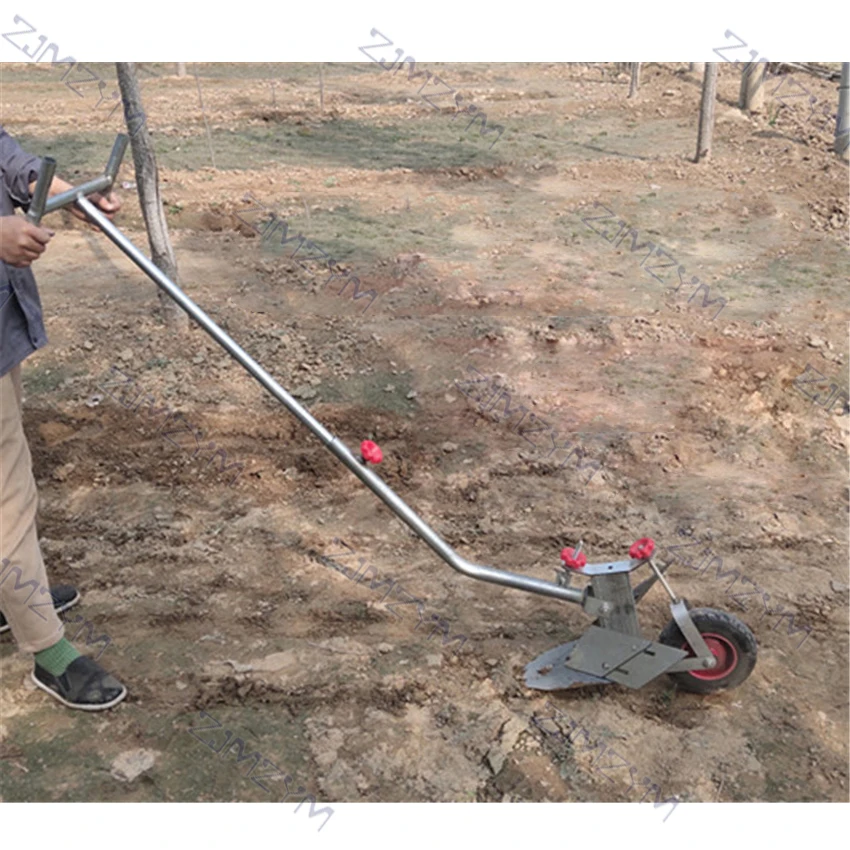 Manual Hand Plough/Plow  Furrowing Plow Hand Pulling Plow Garden Tools Cultivator Agricultural Tilling Ditching Ridging Machine