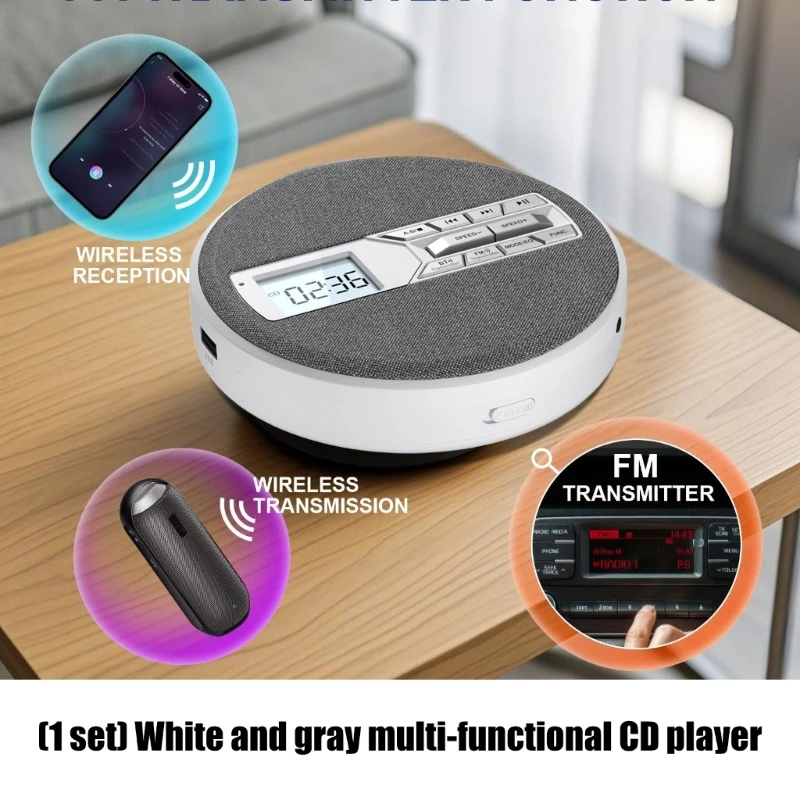 

Portable Music Player With Double Stereo Speakers And USB Playbacks For Home Office And Outdoor Use 896C