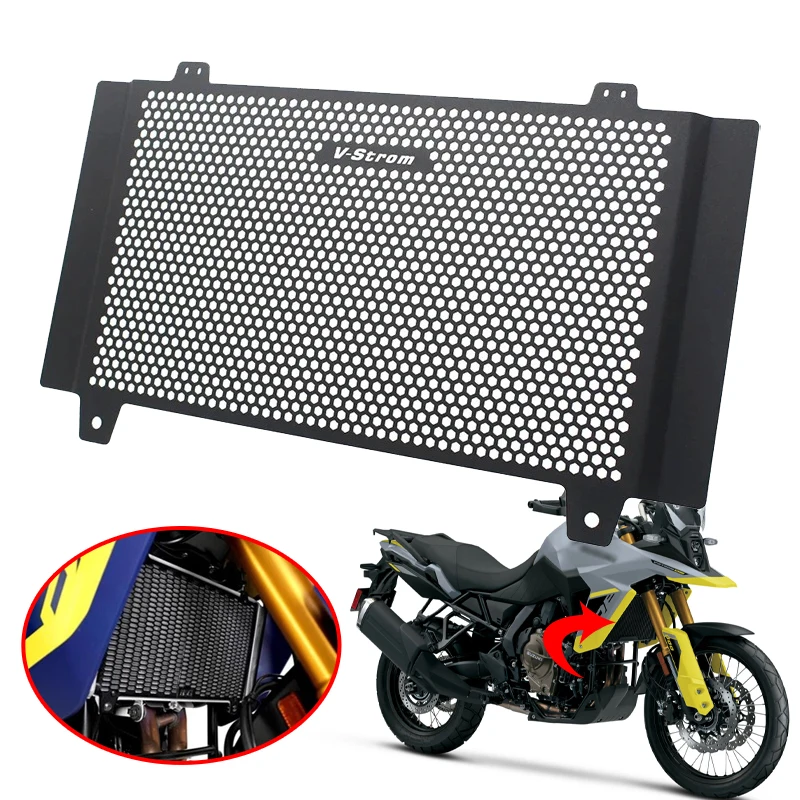 

VStrom 800DE Radiator Protector Cover Motorcycle Accessories Radiator Grille Guard Grill Fit For Suzuki V-STROM 800 DE 2023 2024