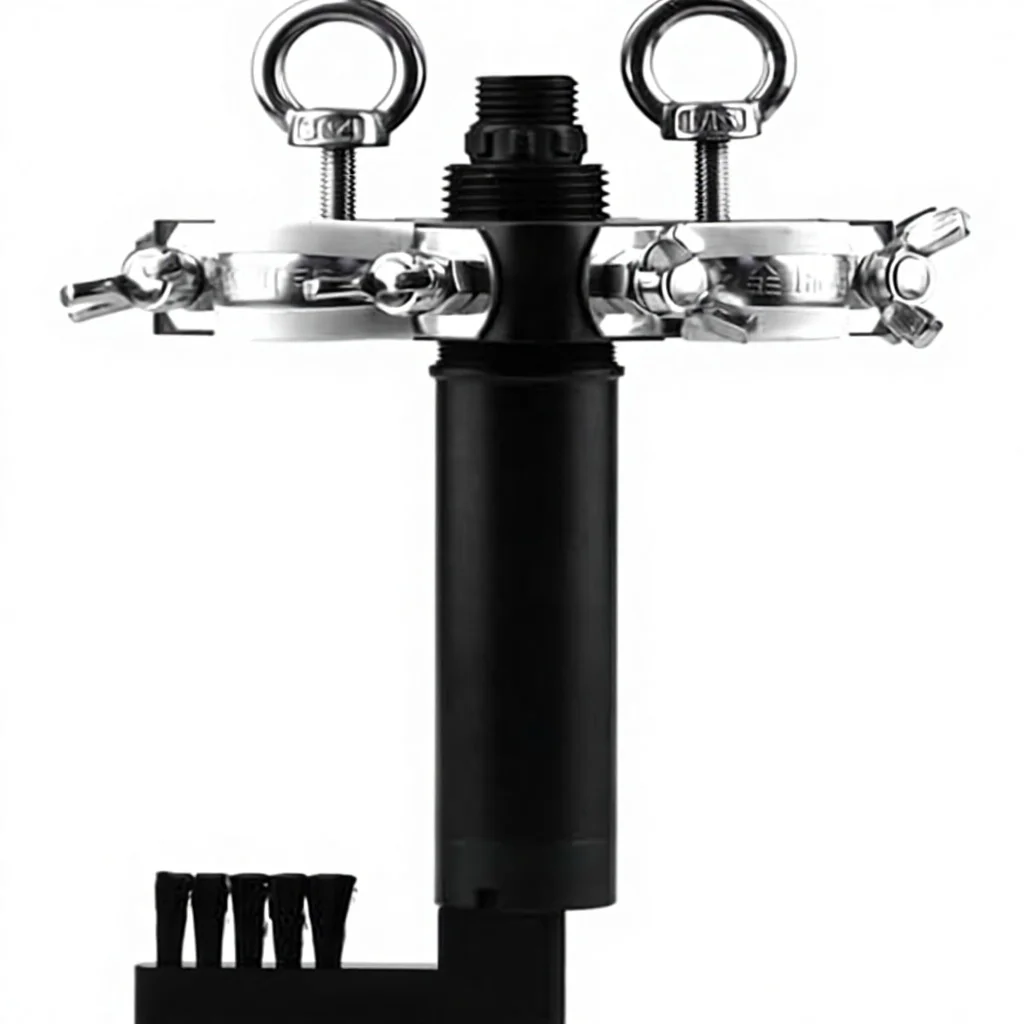 2026 Veinasa XS-QJS Automatic Cleaning Brush for PH/ORP Sensors Outdoor Use 3/4 NPT Pipe Thread