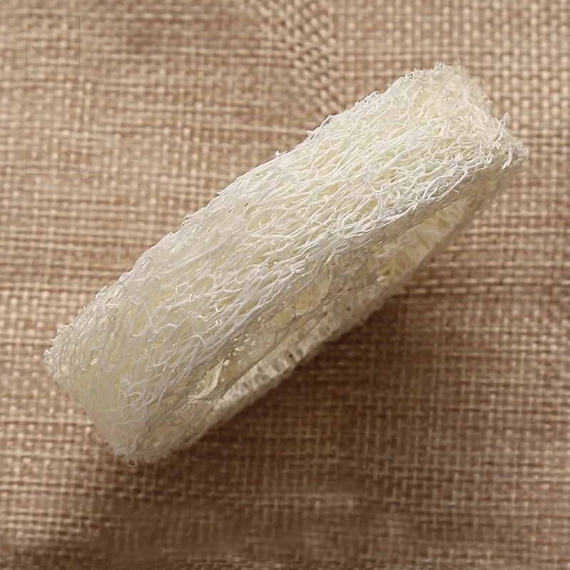 Loofah naturel Luffa Loofa, tranches faites à la main, boîte de Regina, outils d'escalier, nettoyant, éponge, visage, support, 150 pièces