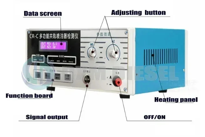 CR-C electric injector tester common rail injector tester multi-function electromagnetic injector tester