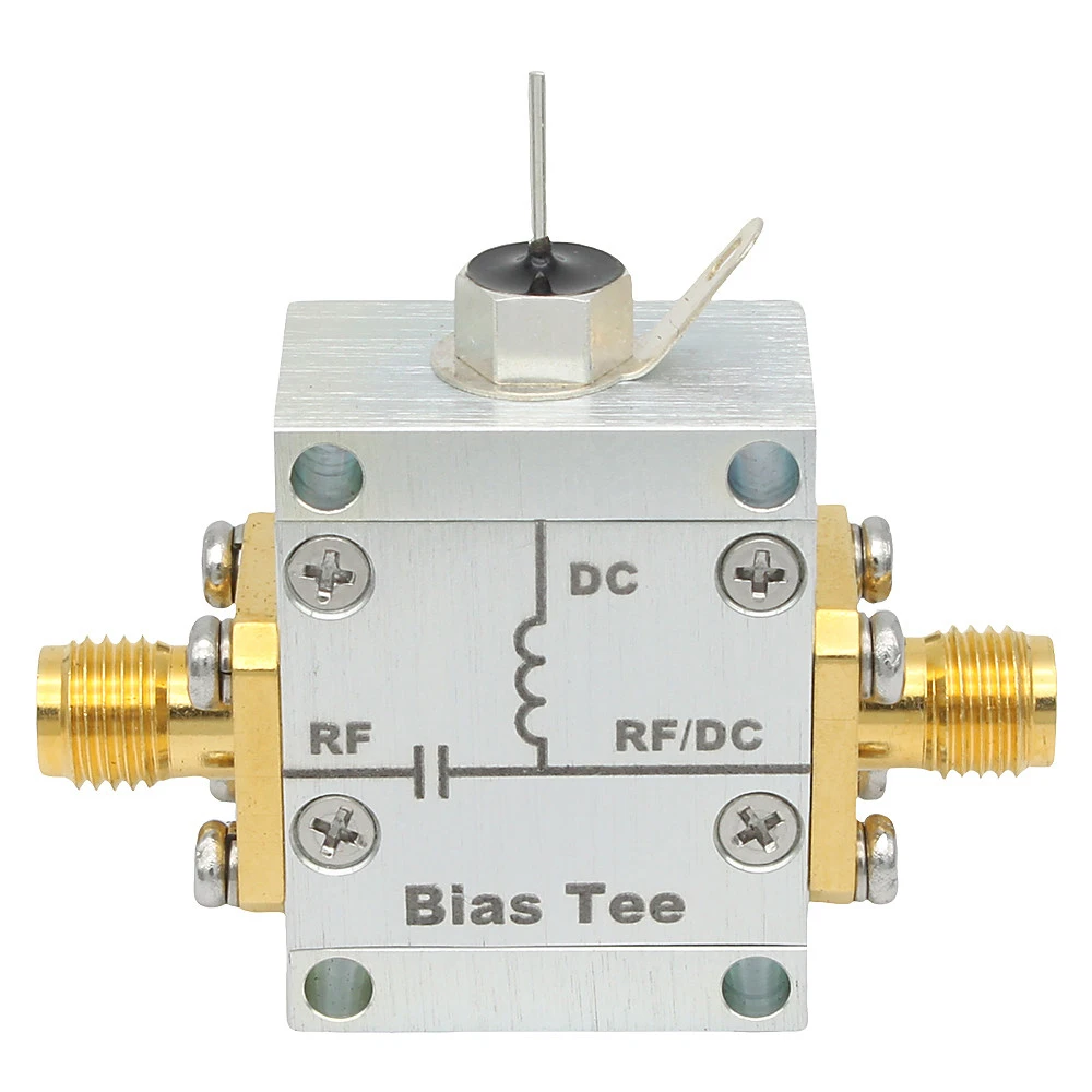 bias‑tee-bias-tee-blocco-dc-alimentazione-rf-alimentazione-di-potenza-coassiale-alta-corrente-100 khz‑10 ghz