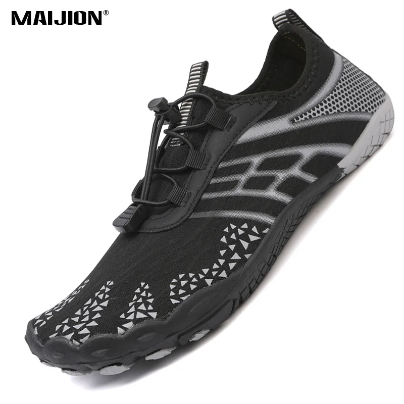 Quick Dry Water Shoes Men Women Non Slip Barefoot Aqua Sneakers Beach Swimming Diving Surfing Kayaking Upstream Wading Shoes