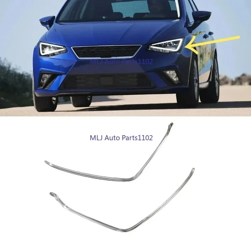 

Направляющая пластина фар автомобиля DRL подходит для SEAT Ibiza 2018-2021, дневные ходовые огни DRL, трубка светодиодной лампы
