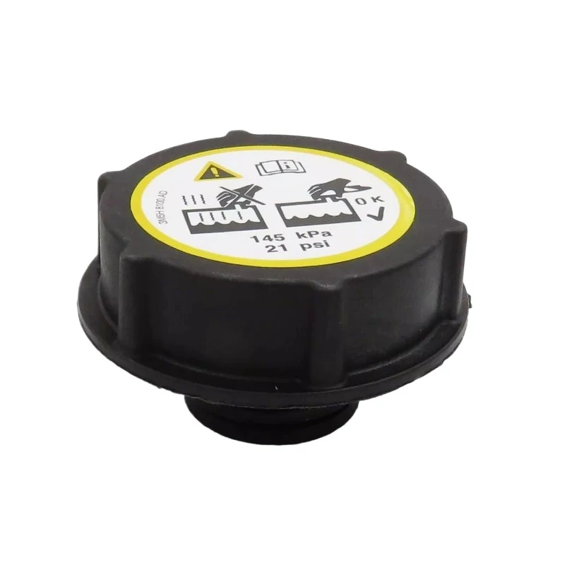 1PC 1224233 Expansion Water Coolant Tank Cap Radiator Cover 3M5H-8100-AD 1301104 For Range Rover Evoque Freelander Mazda 2 3 5