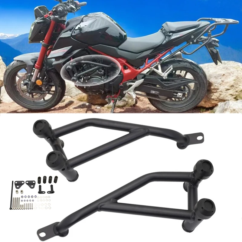 

For HONDA CB750 Engine Guard Highway Crash Bar CB 750 Hornet 2023 2024 Motorcycle Frame Protection Bumper with Shock Absorbers