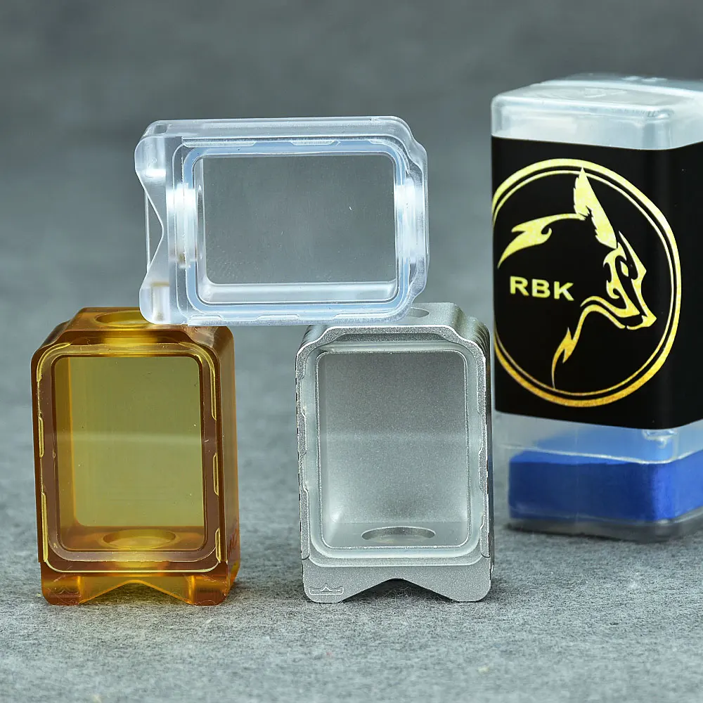 wolfcoolvape Monarchy Boro Tank vape boro tank pei pc Aluminum tank boro for SXK BB / Billet AIO Box Mod Kit