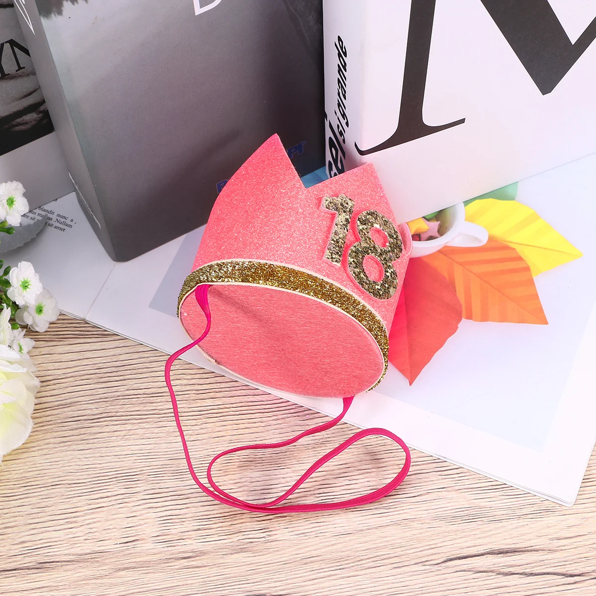 

Birthday Hat for 18 Year Old Girls Eye-Catching Photo Prop Adorable Party Accessory Unique Gift Birthday Crown