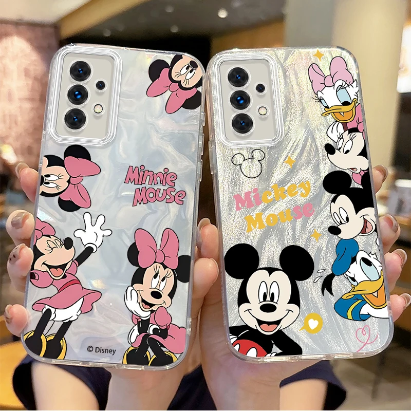 

Disney Mickey Minnie Cartoon Case for Samsung Galaxy A35 A34 A33 A32 A31 A30 A25 A24 A23 A22 A21 A20 Hard Matte Shockproof Cover
