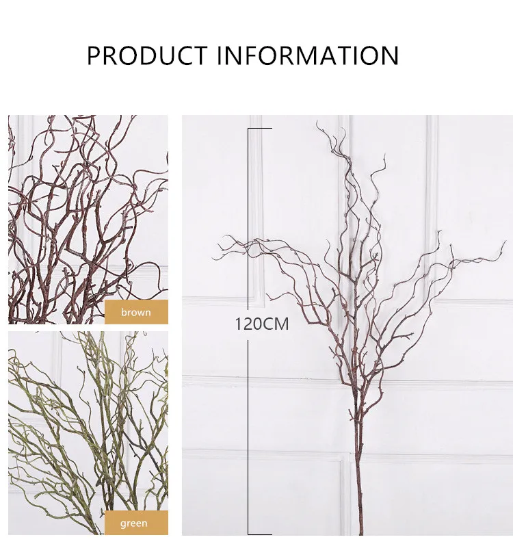 Artificial Dried Branch  Rattan Flower Decoration