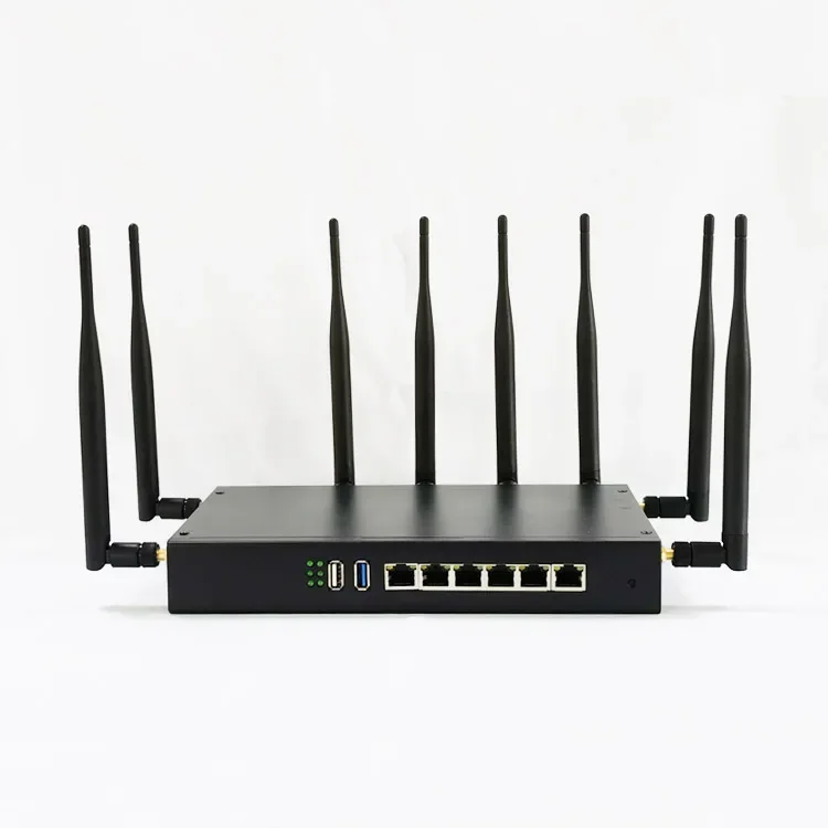 DTU 1 WAN 4 LAN USB2.0/3.0 Open-Wrt 5G Industrial Wireless Router for M2M/LoT Industrial