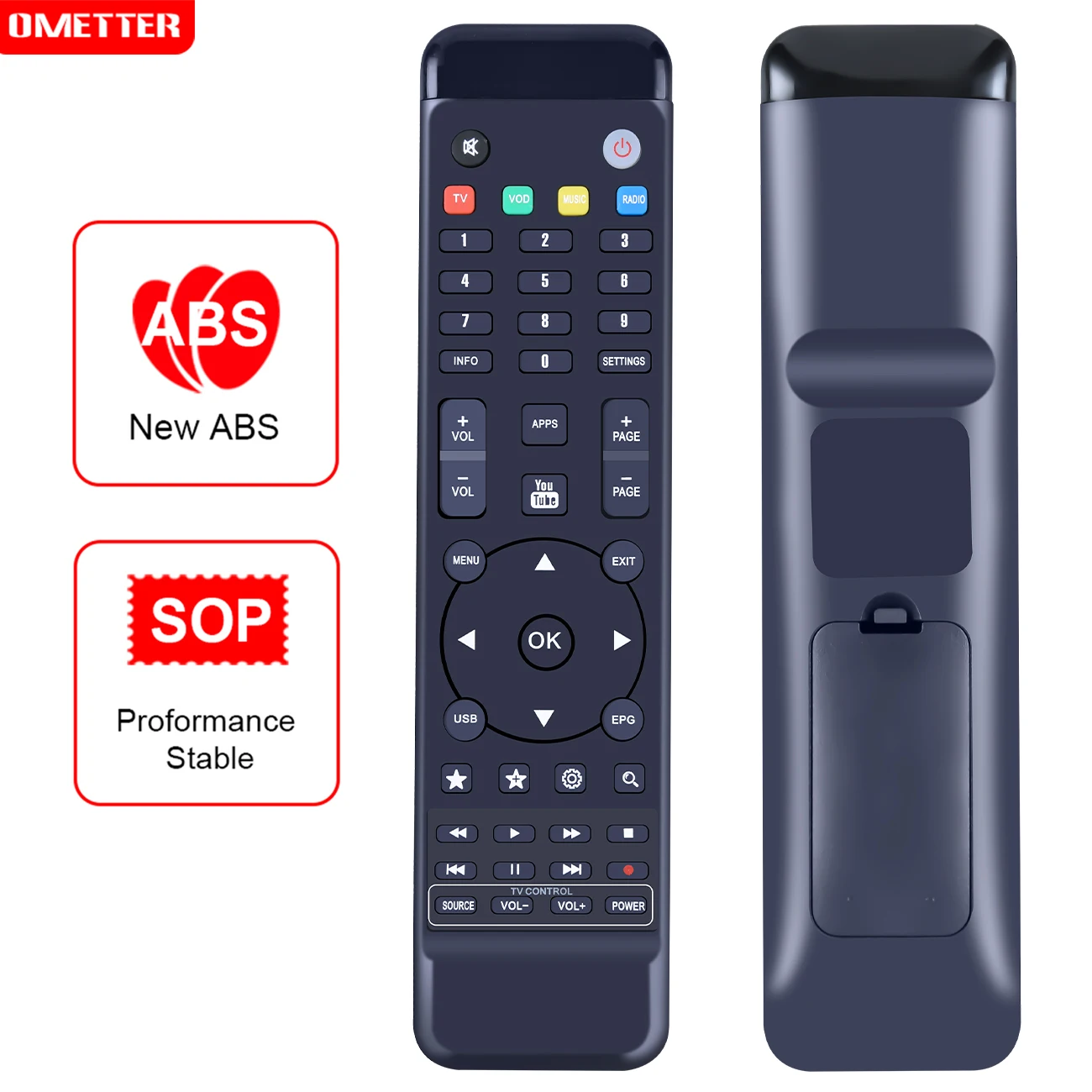 Genuine Remote Control for Red line Iptv for 7 Line / Red 360 / Mega plus  REDLINE TS 4000 HD PLUS TS4000HD GOLDENbox 8000 2500