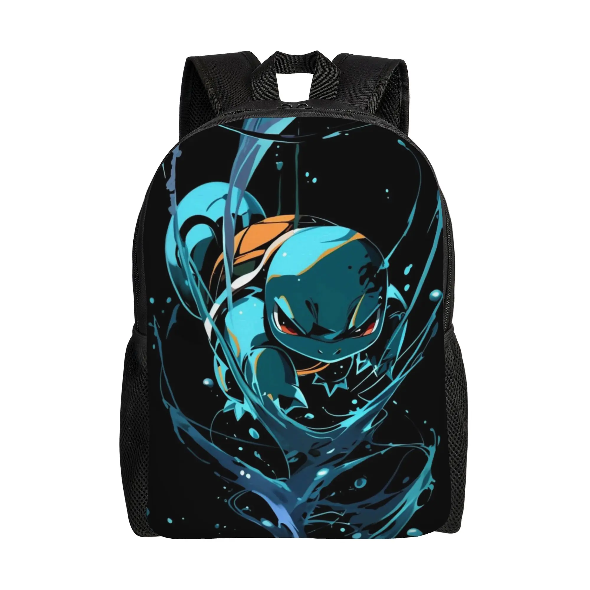 

Back to school season Lovely Blue Turtle Rucksack Squirtle For Women Vintage Backpack