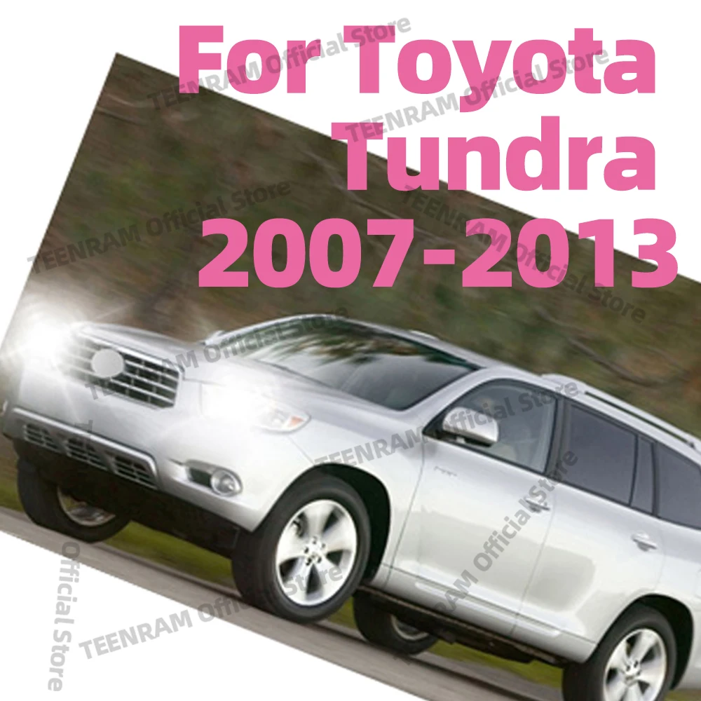 

2x ED 6000K противотуманные фары, фонари заднего хода, грузовые фонари, лампы подсветки номерного знака, потолочные светильники, лампы для чтения для Toyota Tundra 2007-2013