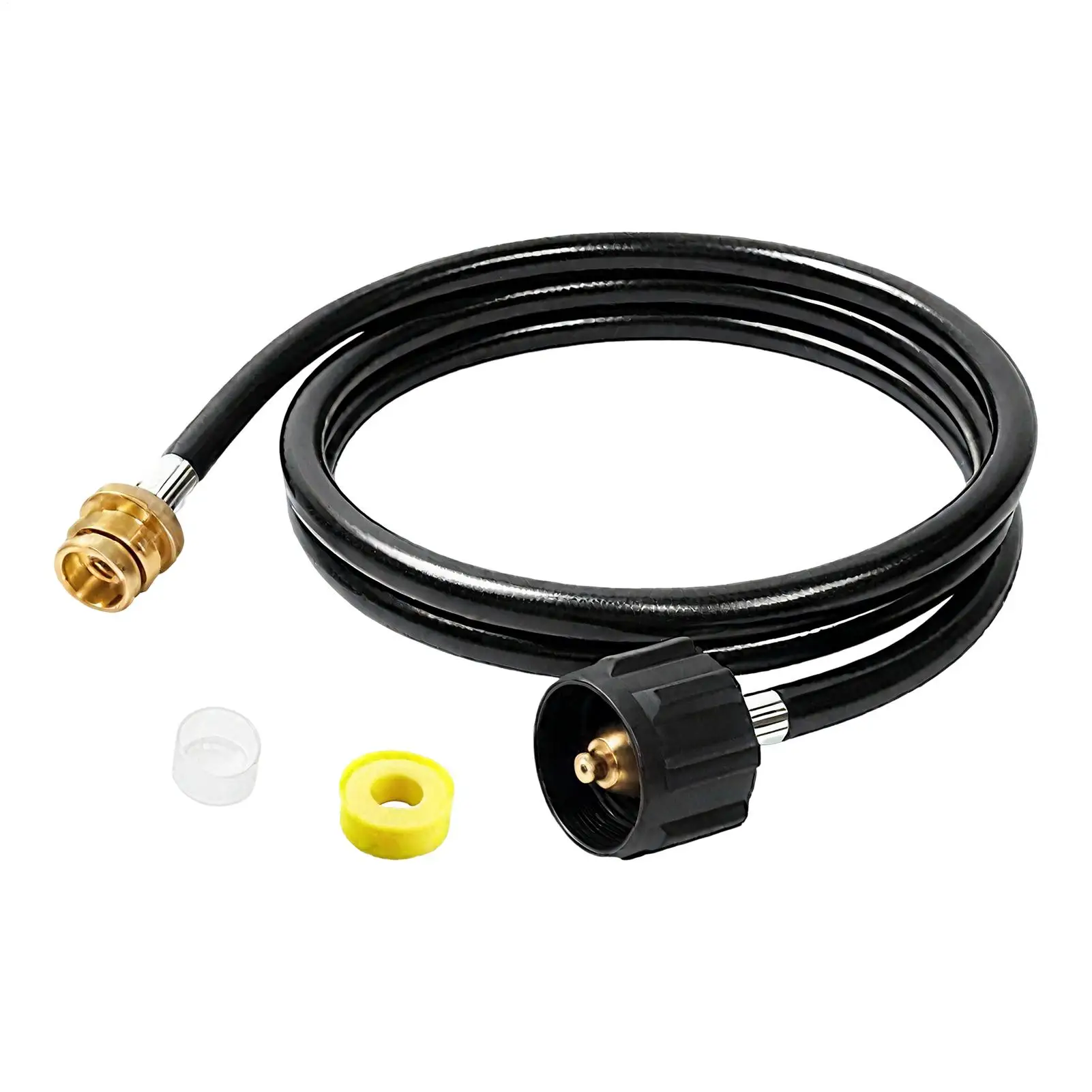 

Шланг для пропана, шланг для пропана для гриля, 6-футовый адаптер, детали, разъемы для газона, портативные грили, походная плита, обогреватель, сад