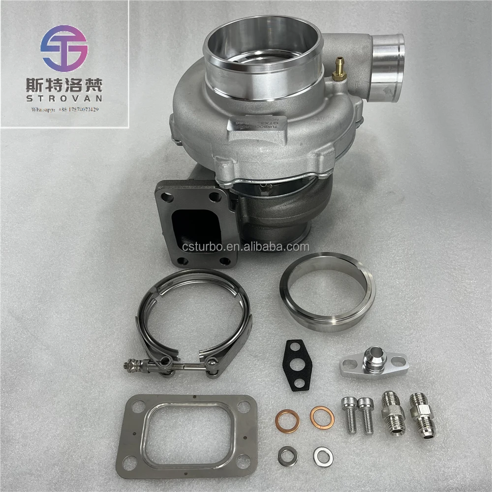 

Turbocharger GTX3582R Kit Standard Rotation Ball Bearing AR 0.82 T3 Turbine Housing 856801-5068S 851154-5004S 740902-0011
