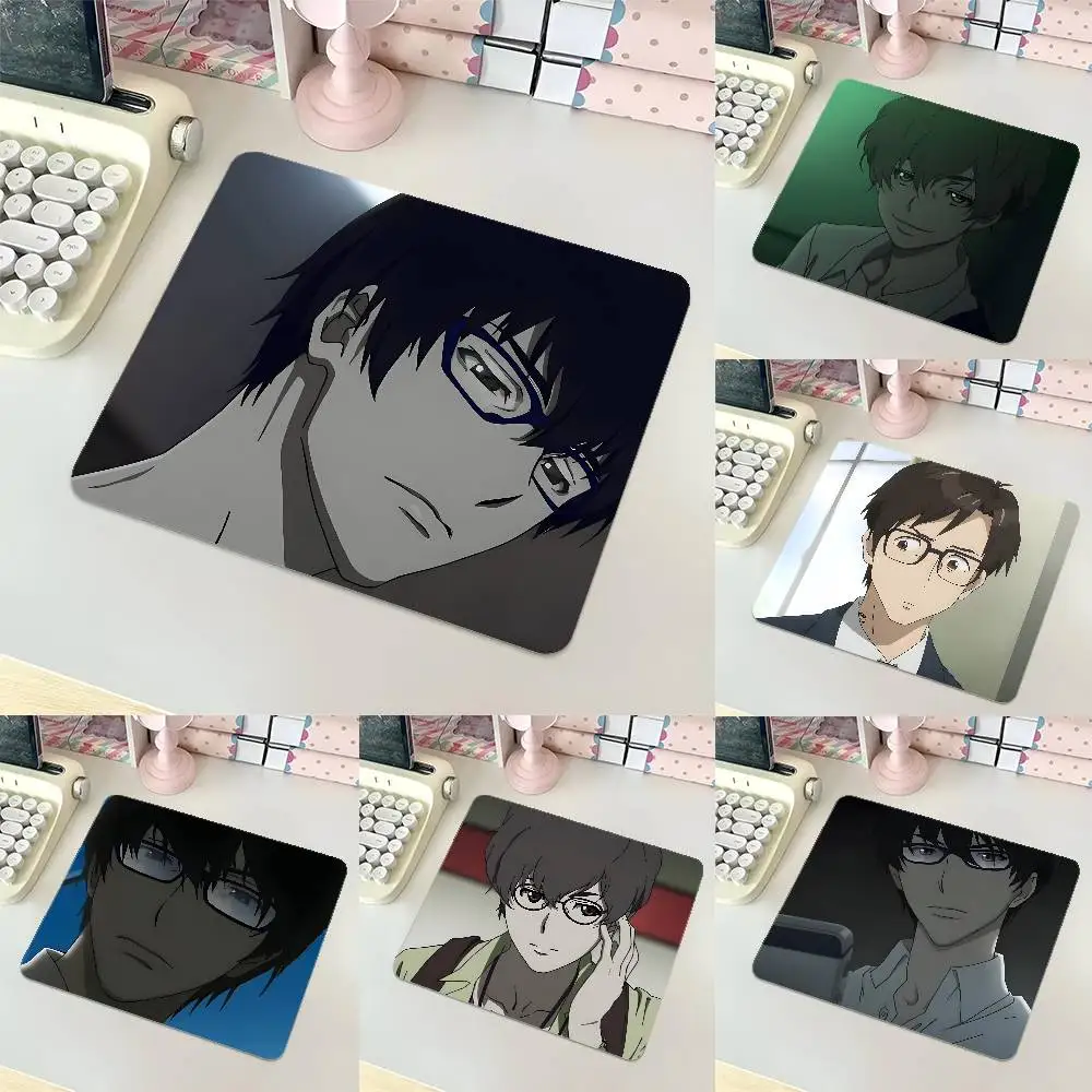 Hisami Touji Terror In Resonance Mousepad Small LockEdge Mouse Pad For Gamers Computer Desk Pad Rectangular Anti-slip Rubber