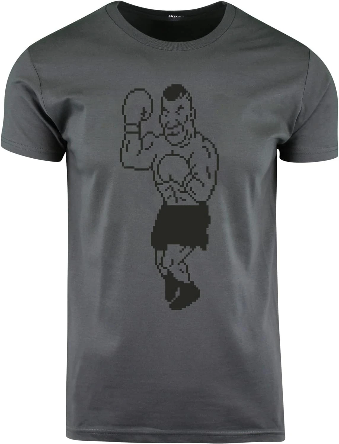 Iron Mike Retro Gaming TYSON Boxing Style design-100% cotton summer O-neck short sleeve casual printed men's T-shirt.