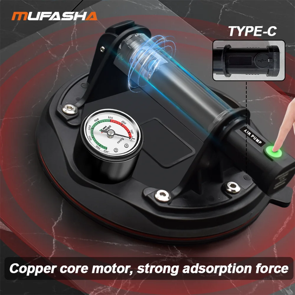 MUFASHA Suction Cup Electric Pump Heavy Duty Suctioncup Accessories