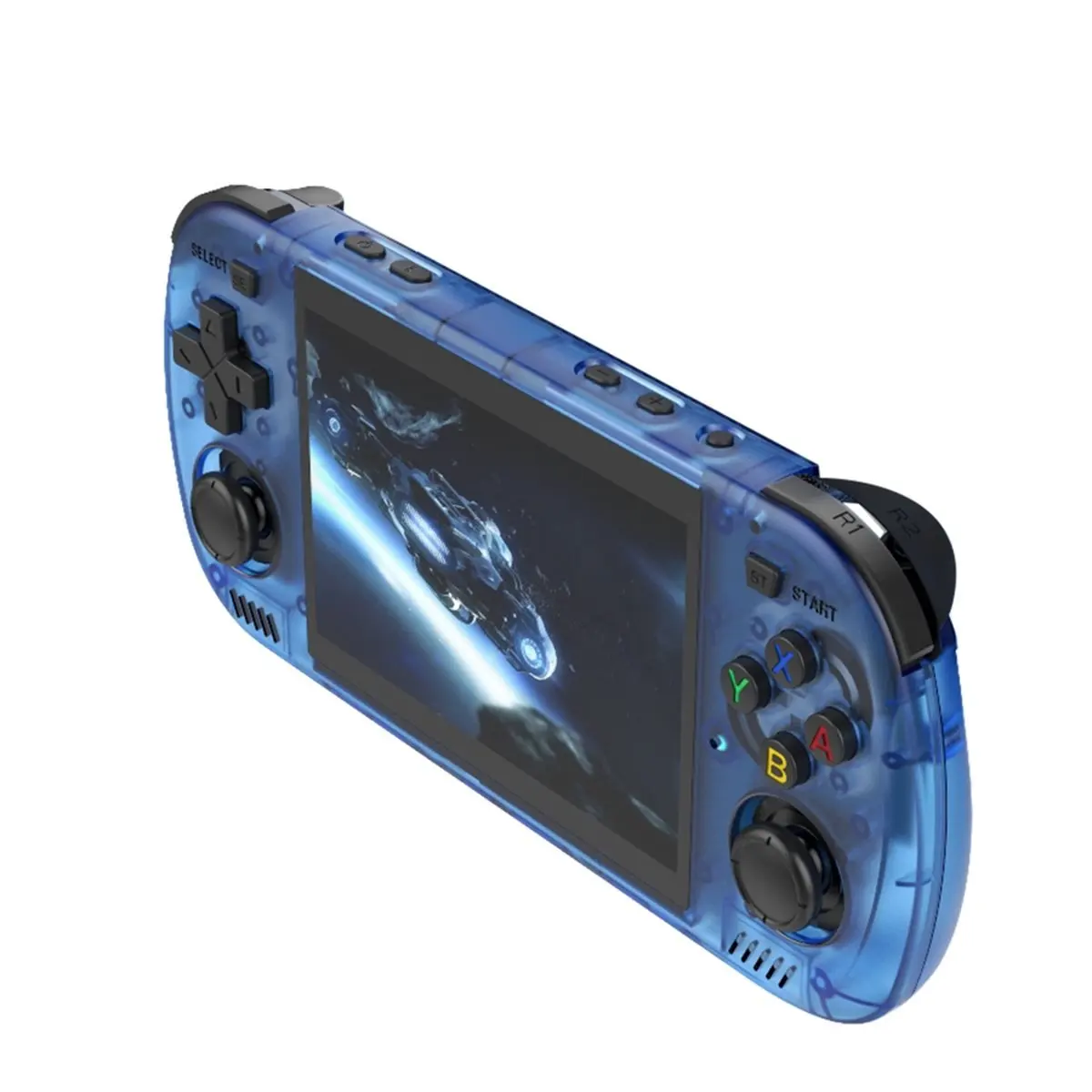 BaoBao- R36H PRO MAX وحدة تحكم ألعاب محمولة ريترو 64 جيجابايت 4.2 بوصة شاشة RK3326 نظام لينكس يدعم 10+ محاكيات WiFi الإصدار A