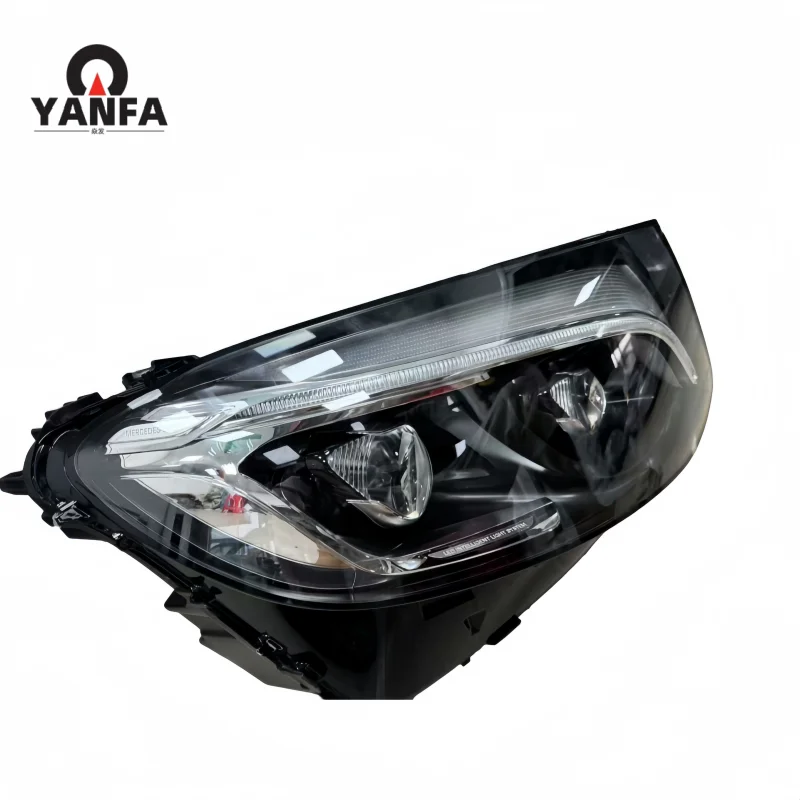 For Original Mercedes-Benz GLC AMG Matrix LED Headlights 2015-2019 GLC43 63 300 Coupe C253 SUV X253 Geometric Light for SUV & Co